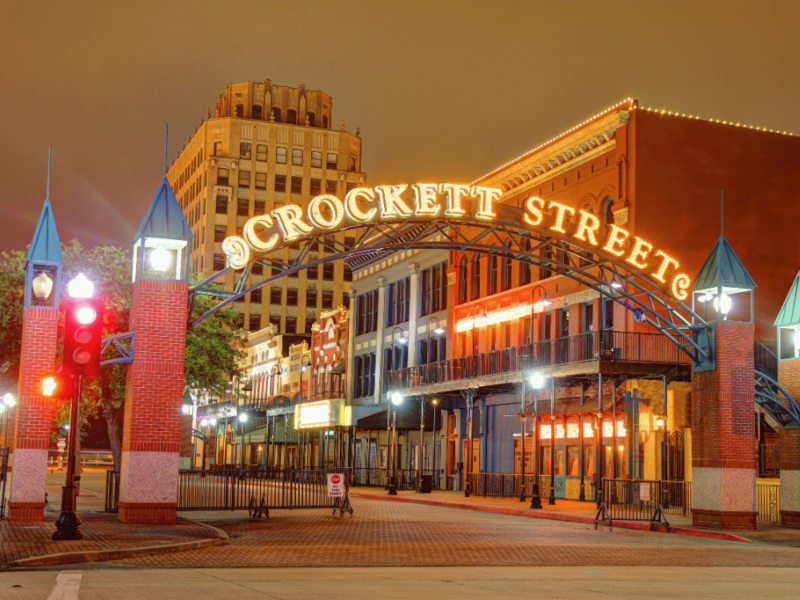 Crockett Street in Beaumont, TX