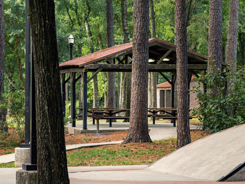 Public park in Conroe, TX